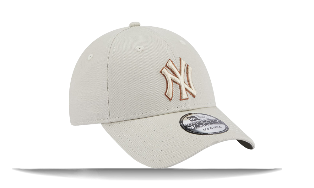 New Era Beige/Brown NY Yankees League Essential 9Forty® - LNS lanovashoes 