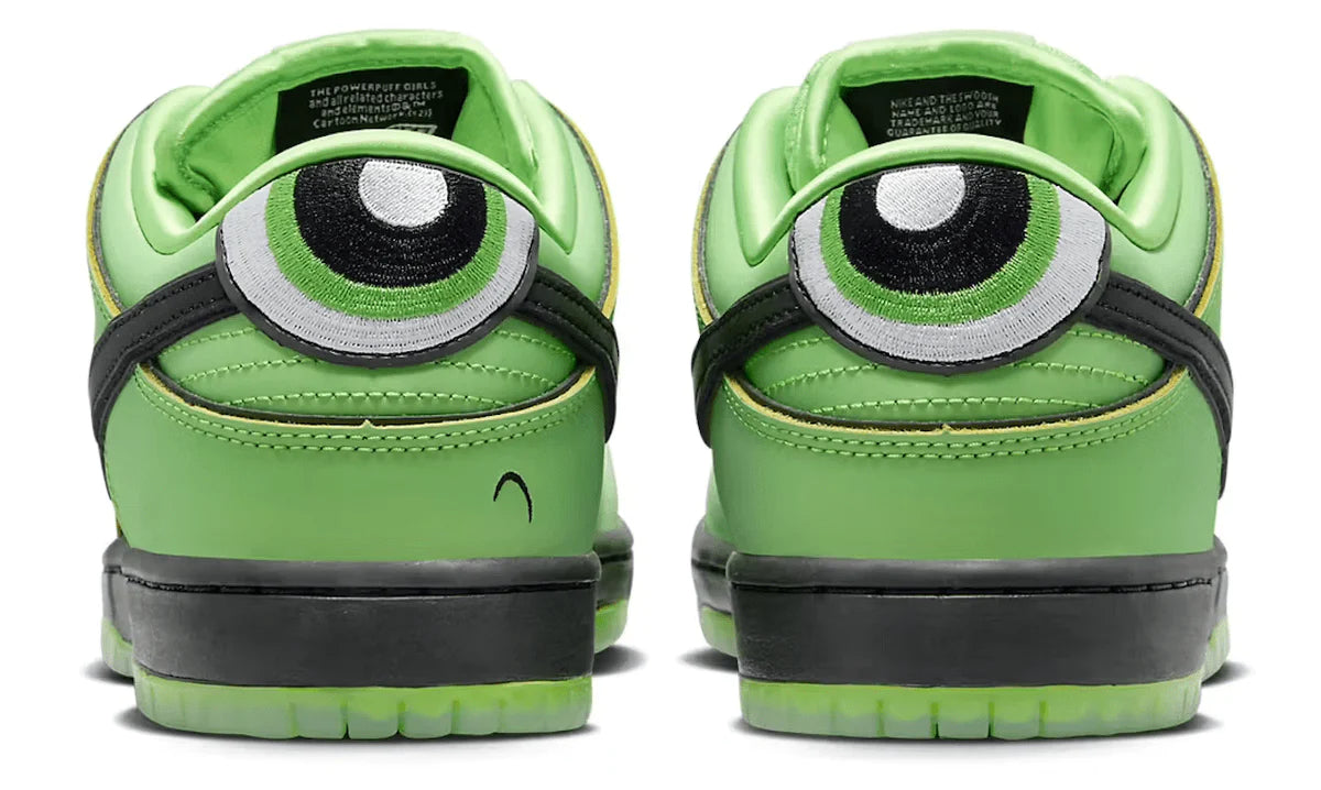 Nike Dunk Low SB Powerpuff Girls Green - LNS lanovashoes 